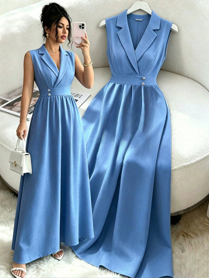 Rochie maxi SHEIN, albastru