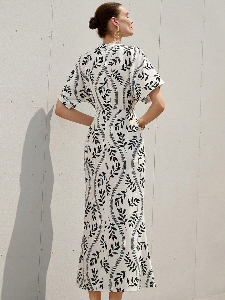 Rochie maxi SHEIN, mix culori