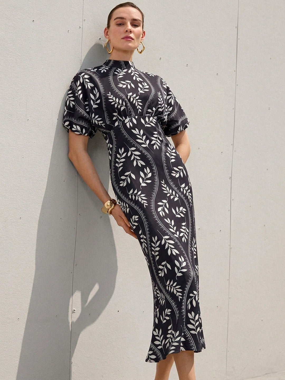 Rochie maxi SHEIN, negru