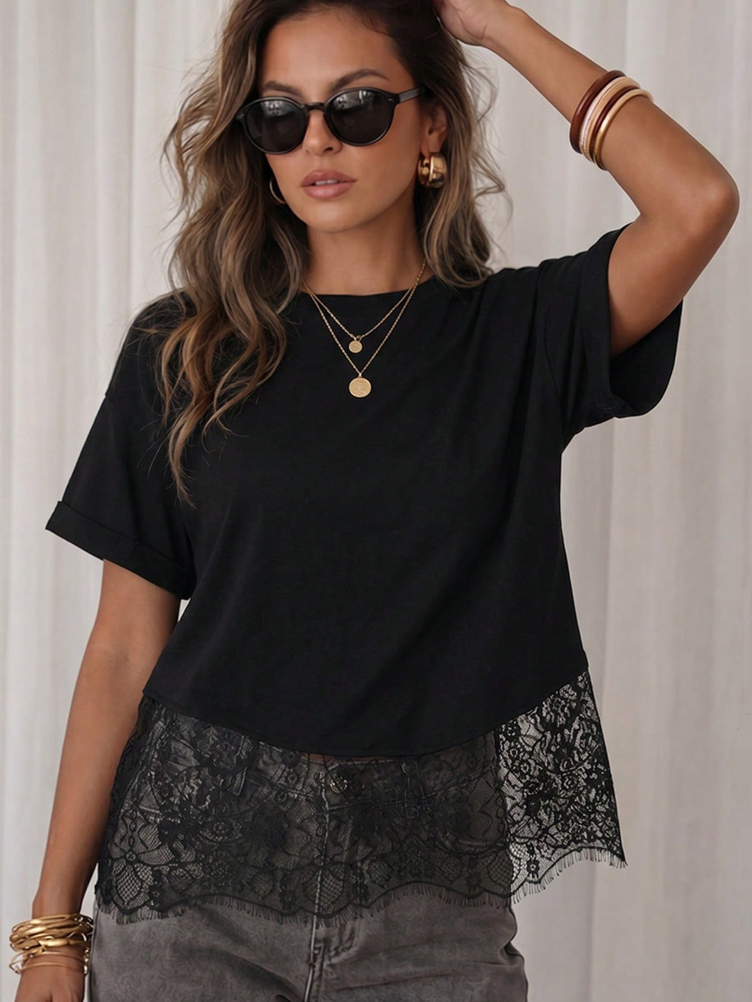 Tricou SHEIN, negru