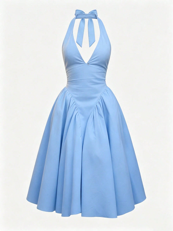 Rochie maxi SHEIN, albastru