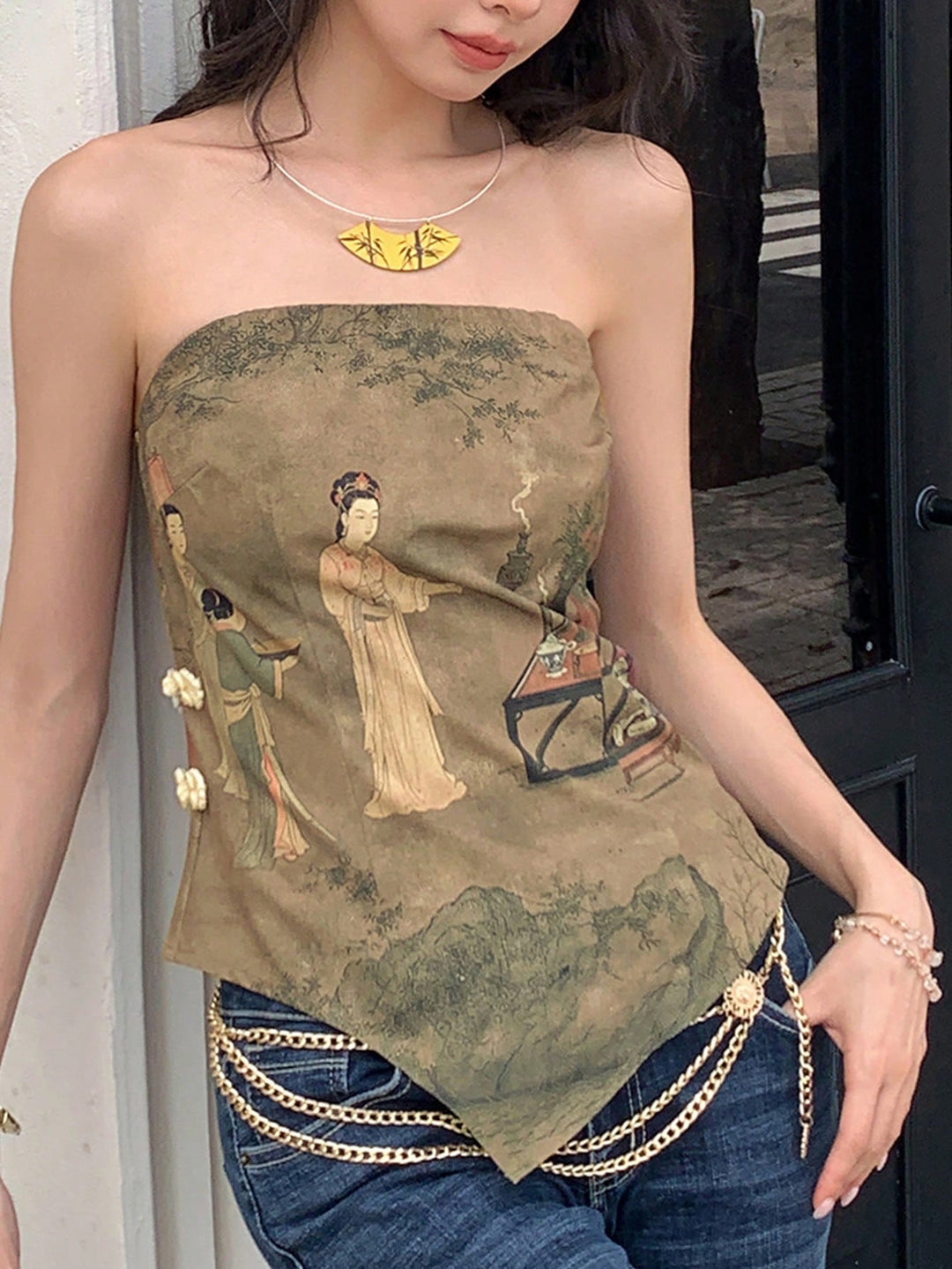 Top SHEIN, mix culori