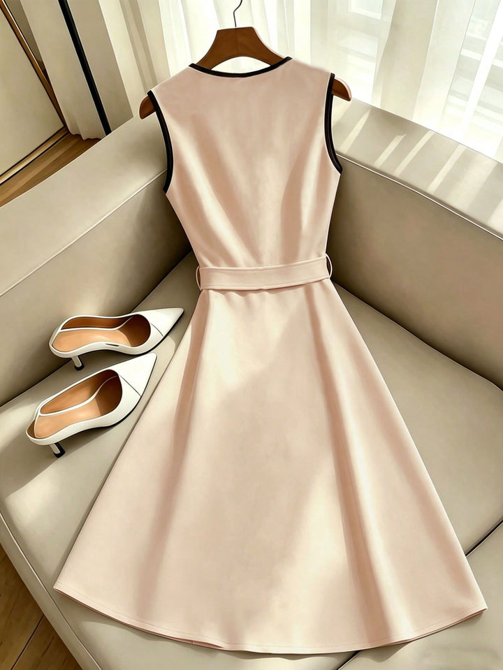 Rochie mini SHEIN, crem