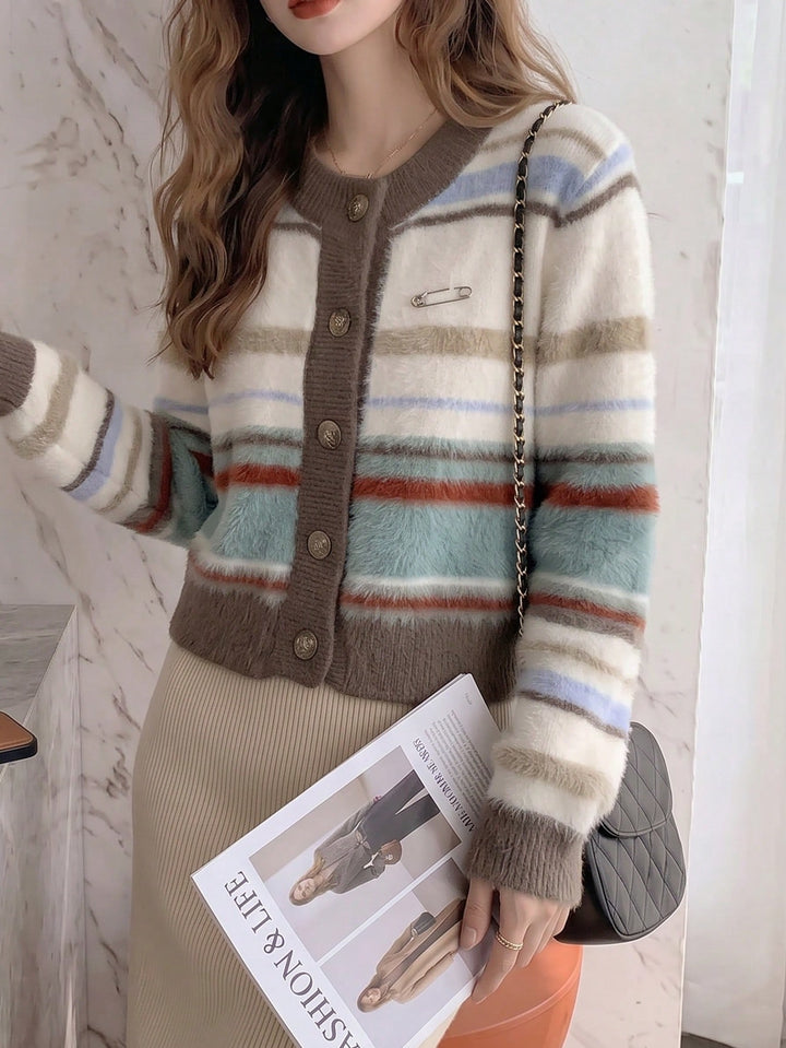 Cardigan SHEIN, albastru