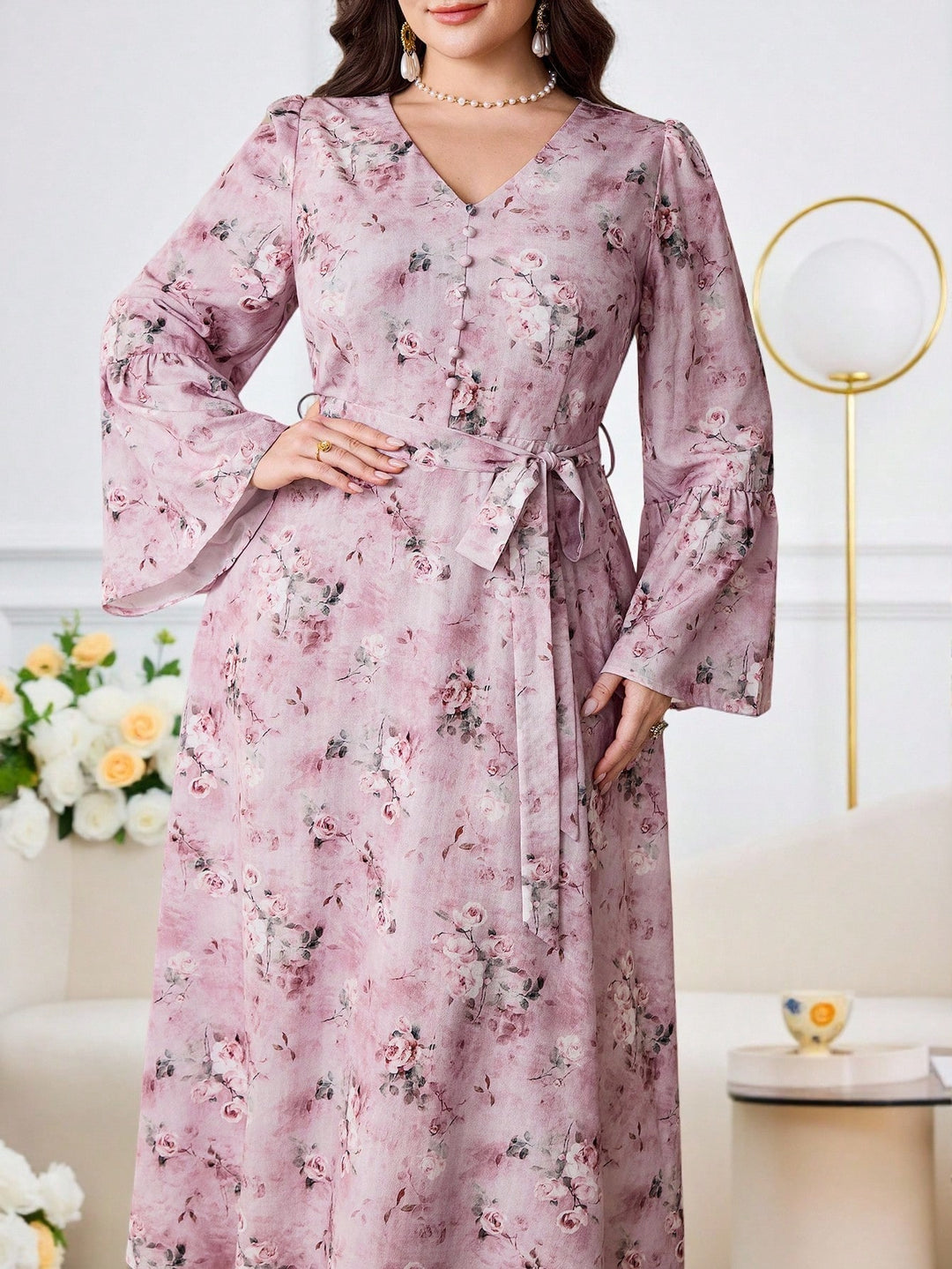 Rochie SHEIN, mix culori