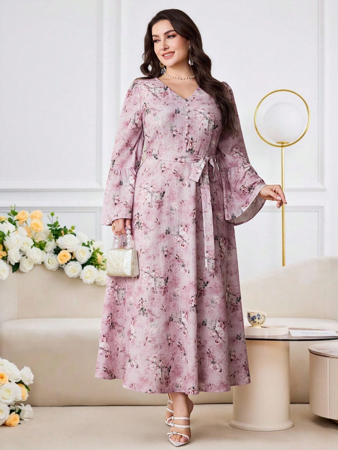 Rochie SHEIN, mix culori