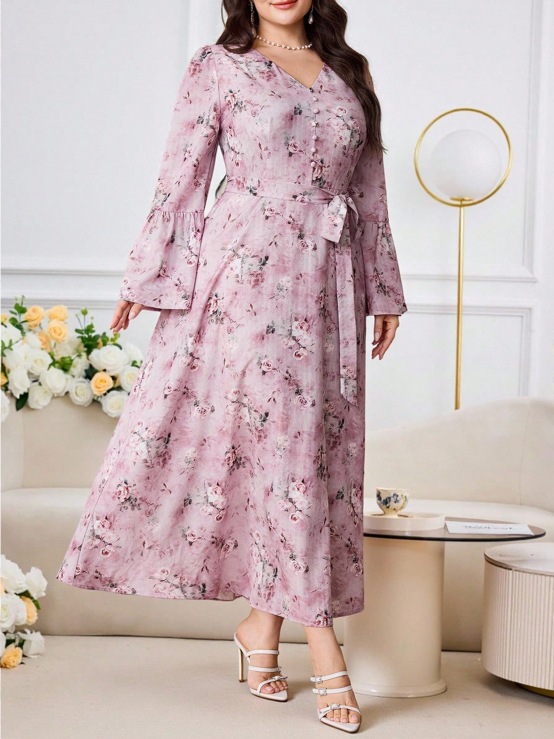 Rochie SHEIN, mix culori