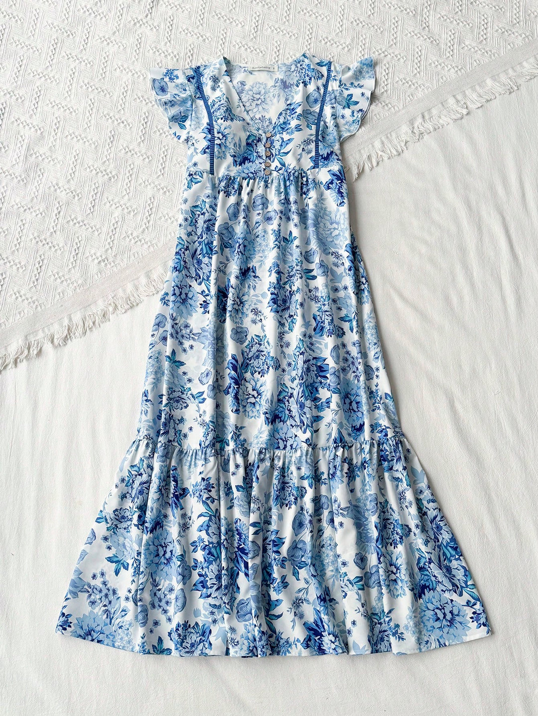 Rochie maxi SHEIN, albastru