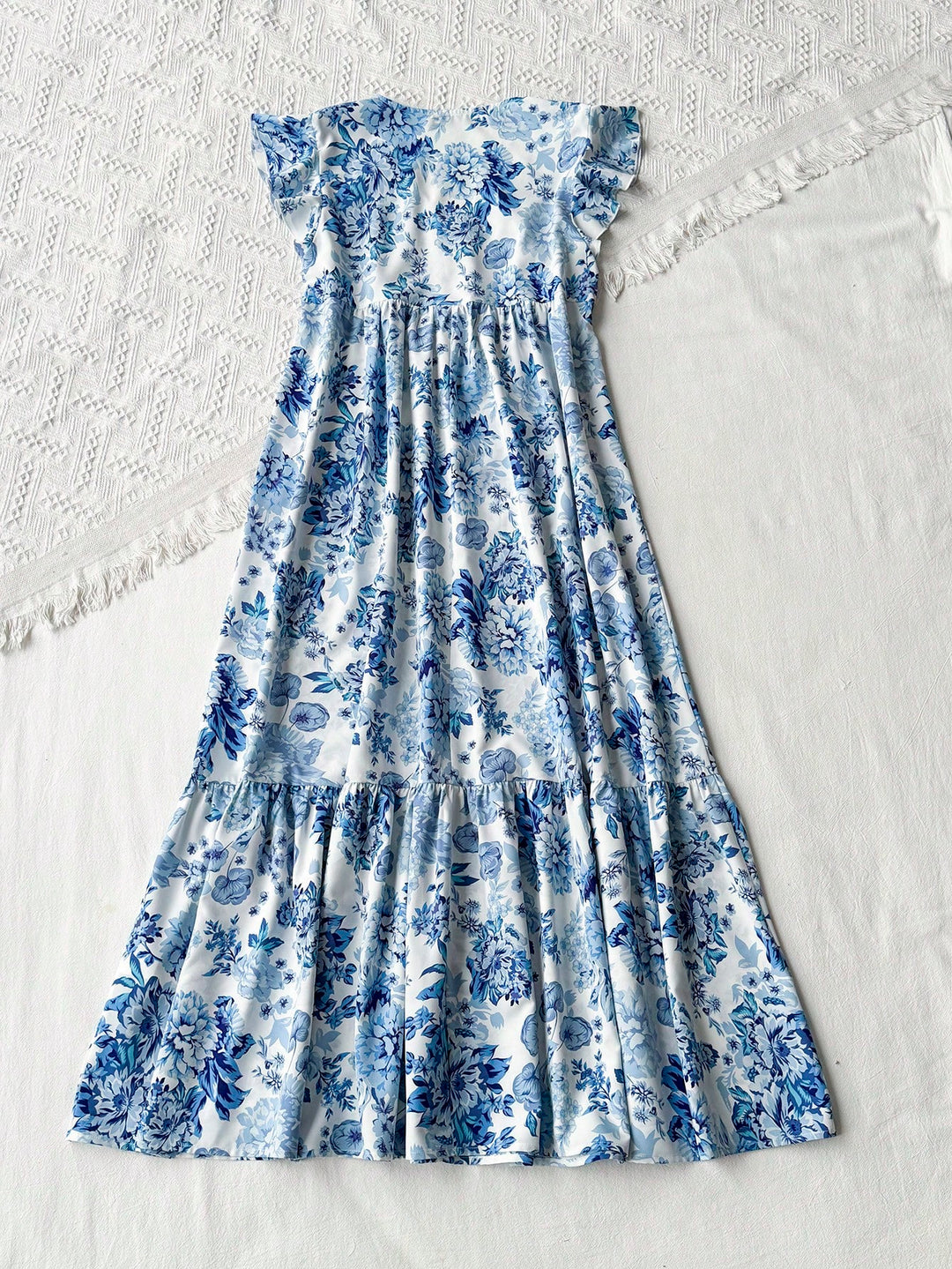 Rochie maxi SHEIN, albastru