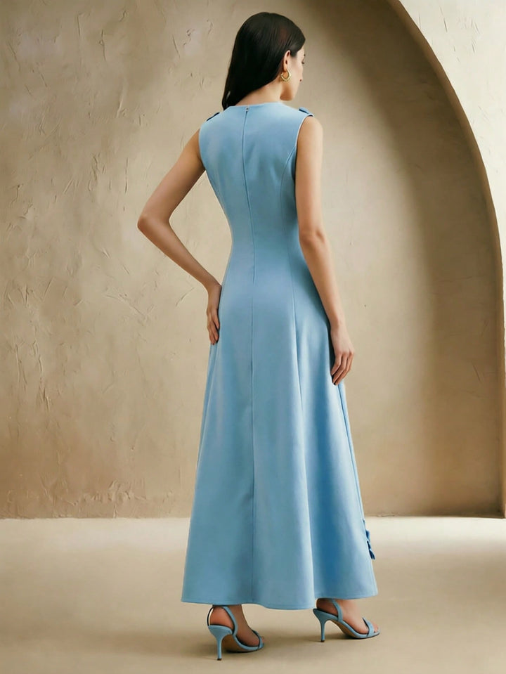 Rochie maxi SHEIN, albastru