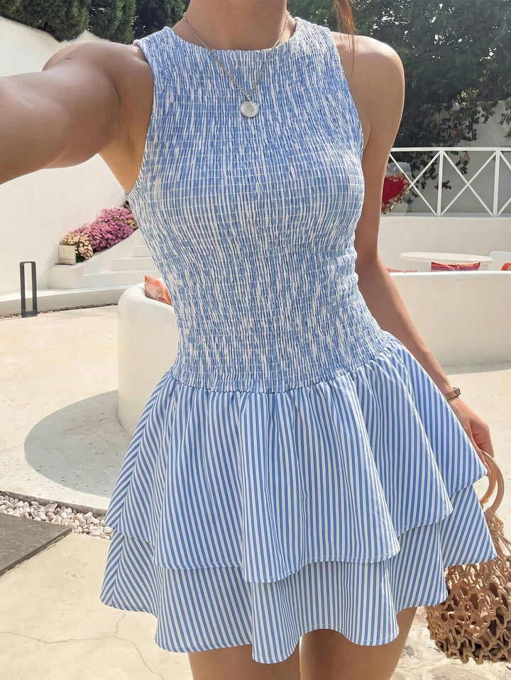 Rochie scurtă SHEIN, albastru