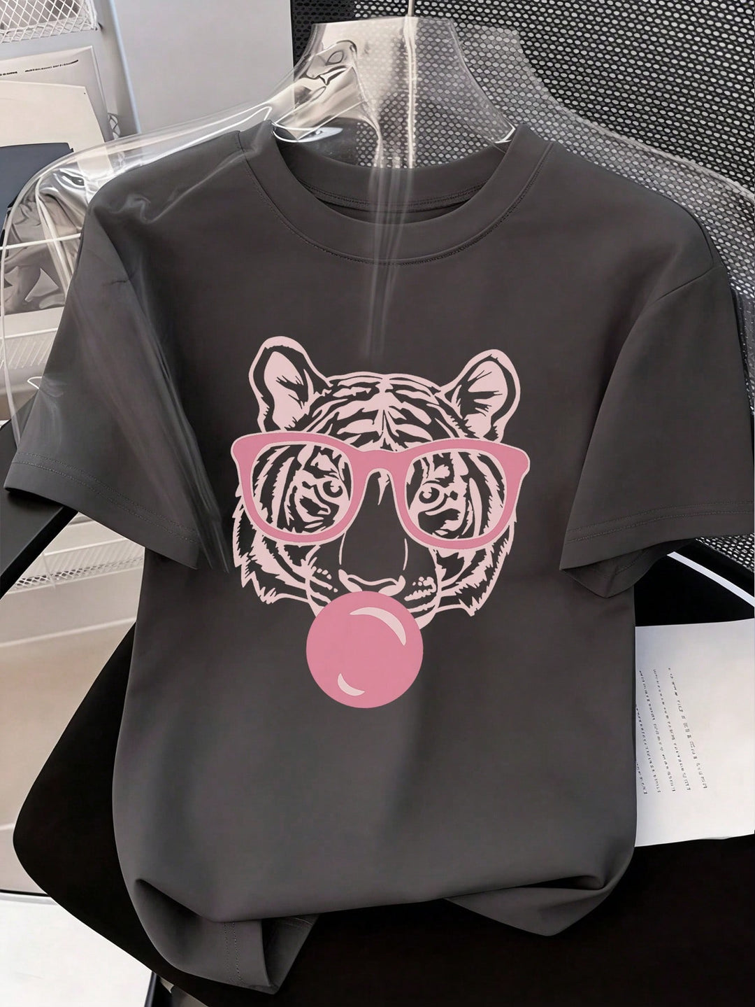 Tricou SHEIN, gri