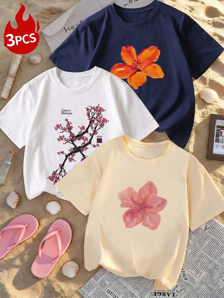 Set tricouri SHEIN, mix culori