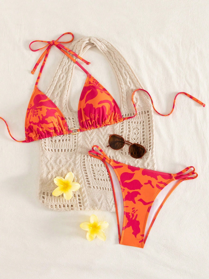 Set bikini SHEIN, mix culori
