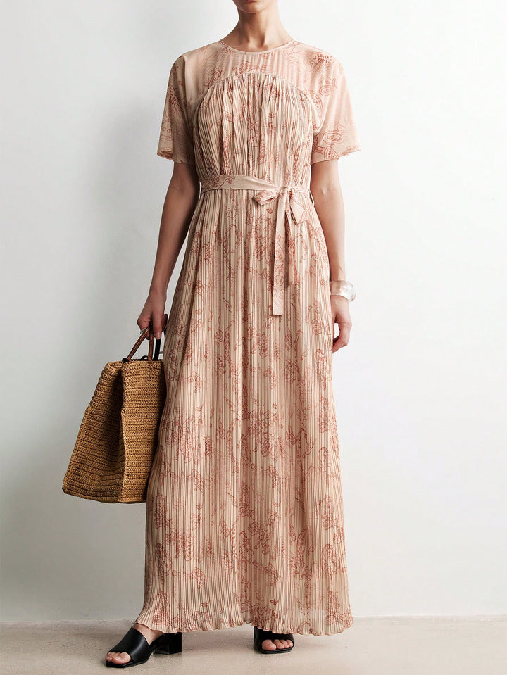 Rochie maxi SHEIN, kaki