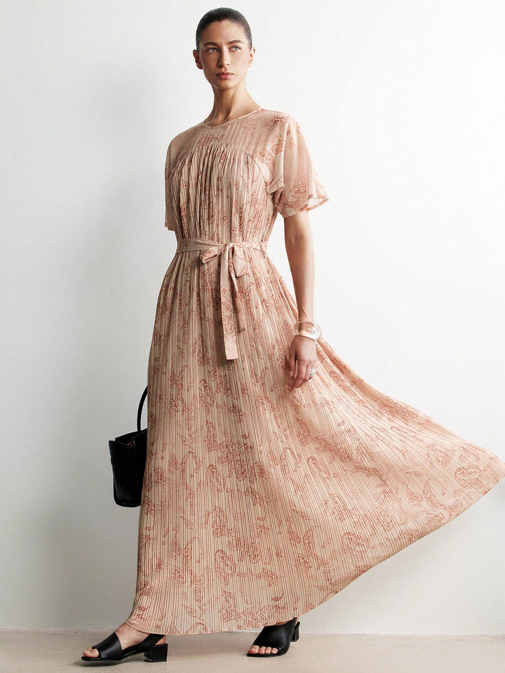 Rochie maxi SHEIN, kaki