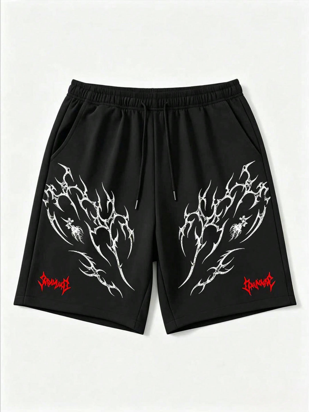 Pantaloni scurți SHEIN, negru