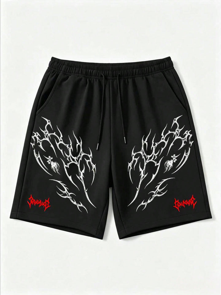Pantaloni scurți SHEIN, negru