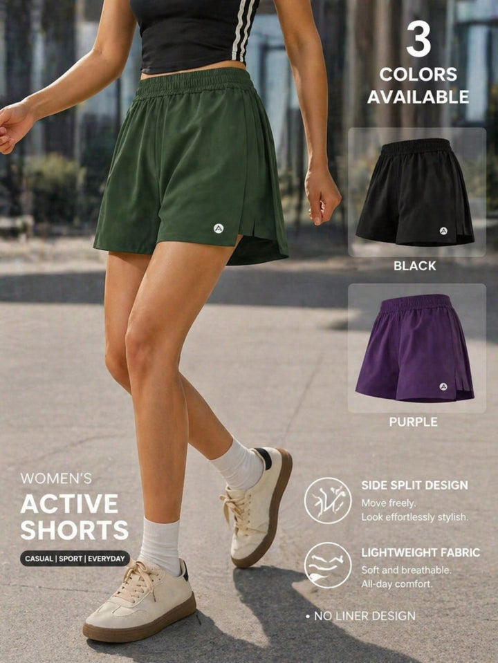 Pantaloni scurți SHEIN, kaki