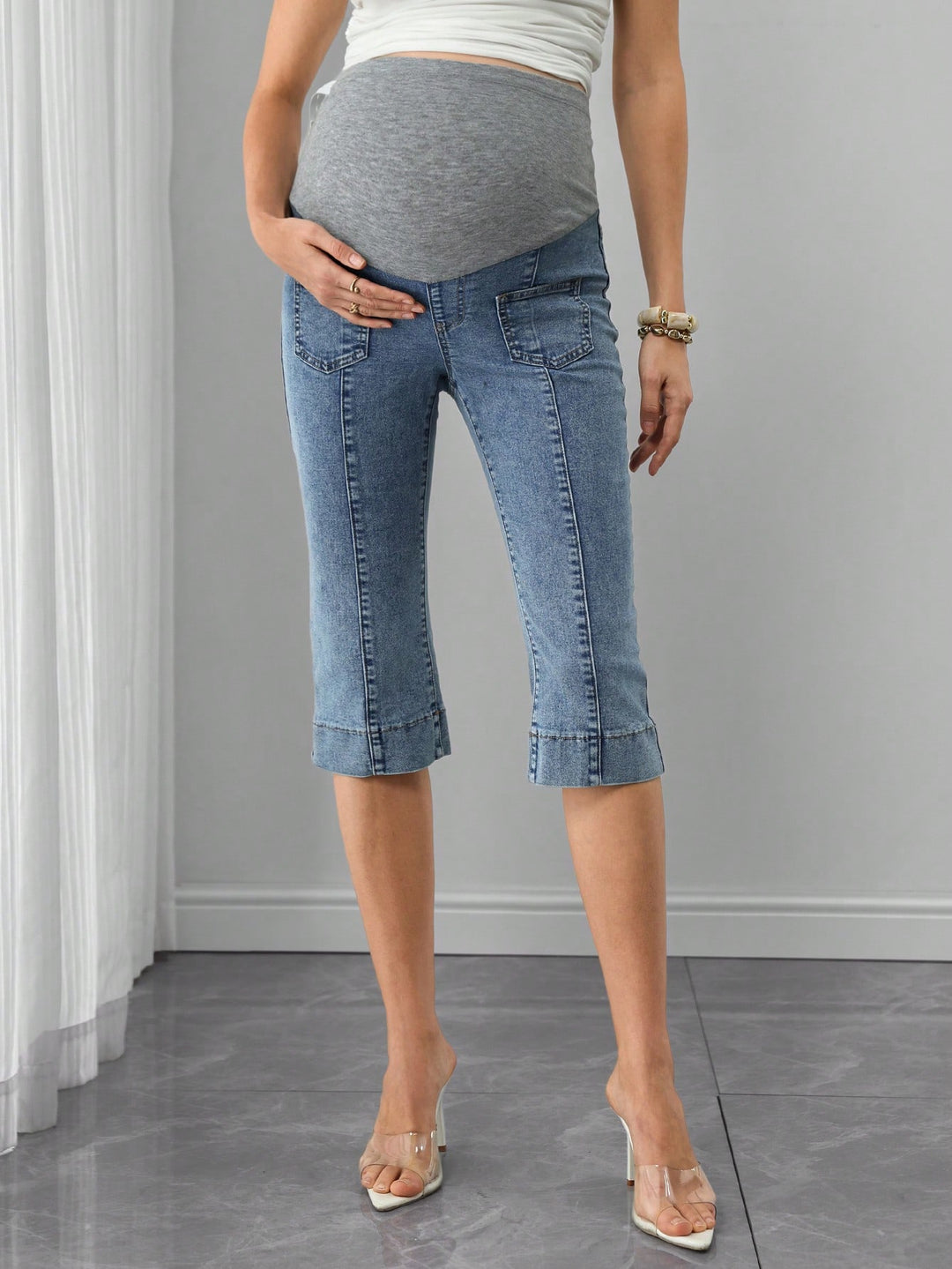 Jeans SHEIN, albastru