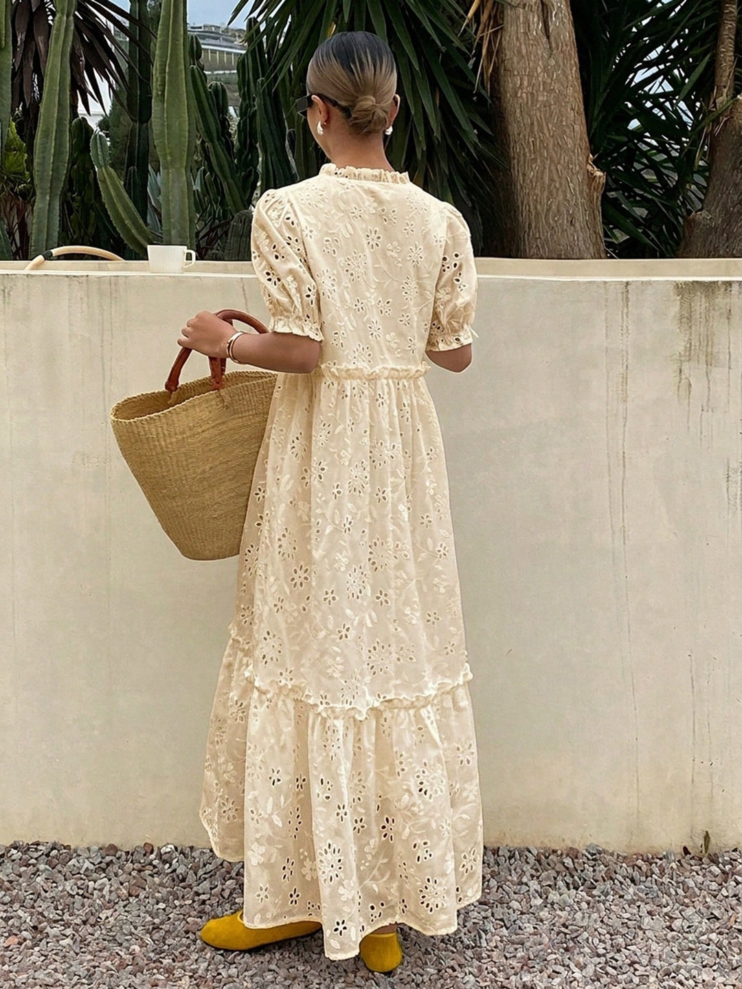 Rochie maxi SHEIN, portocaliu