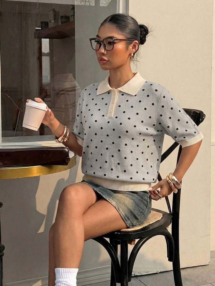 Tricou polo SHEIN, mix culori