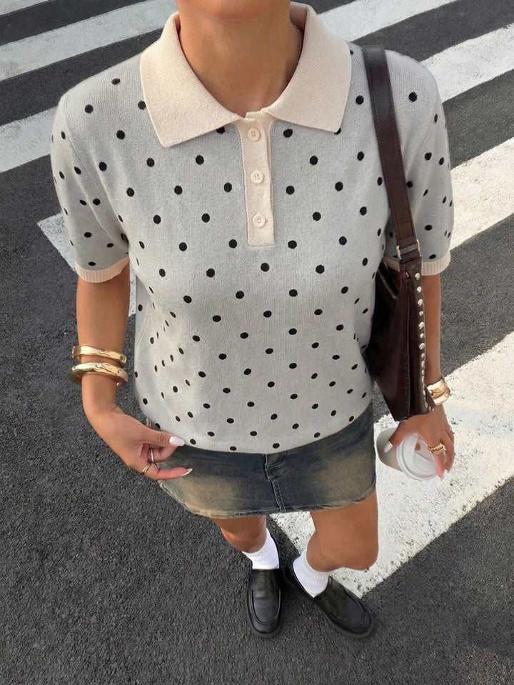 Tricou polo SHEIN, mix culori
