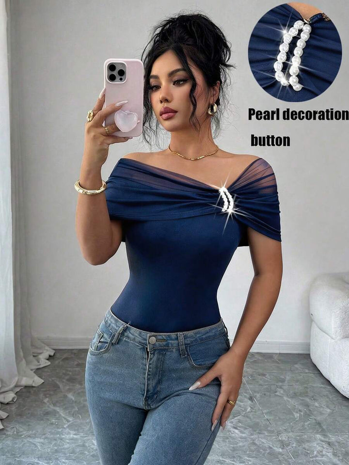 Top SHEIN, albastru