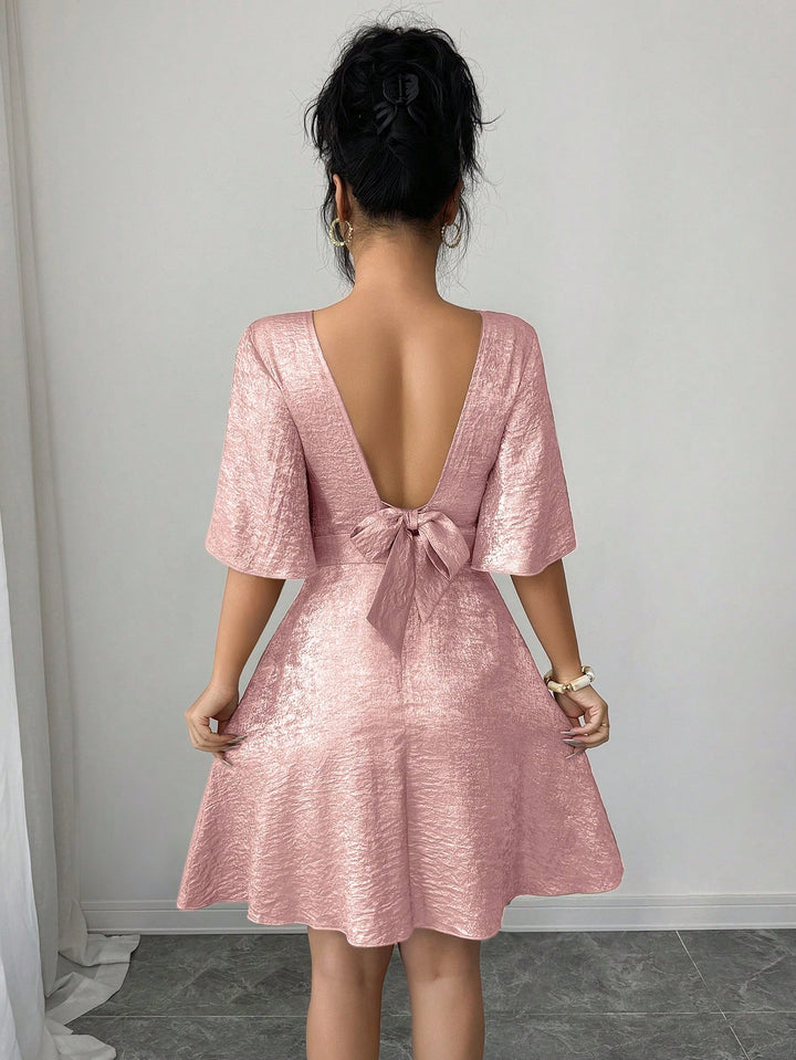 Rochie scurtă SHEIN, roz