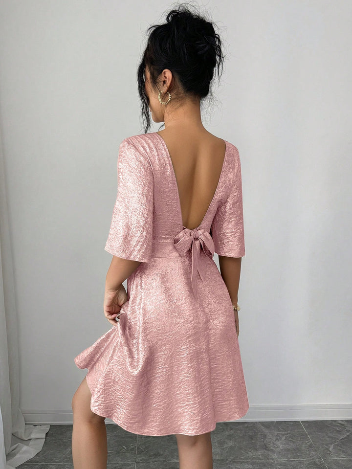 Rochie scurtă SHEIN, roz