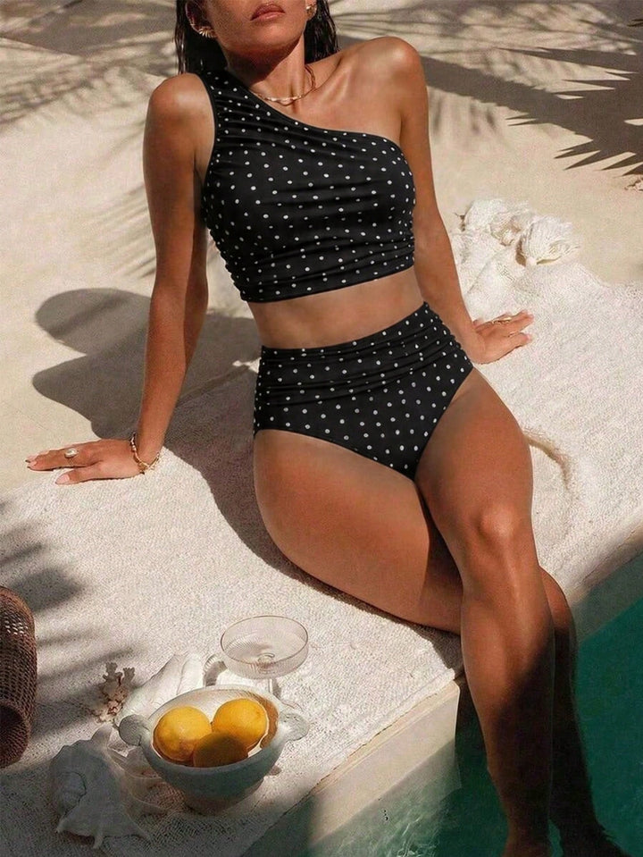 Costum de baie SHEIN, mix culori