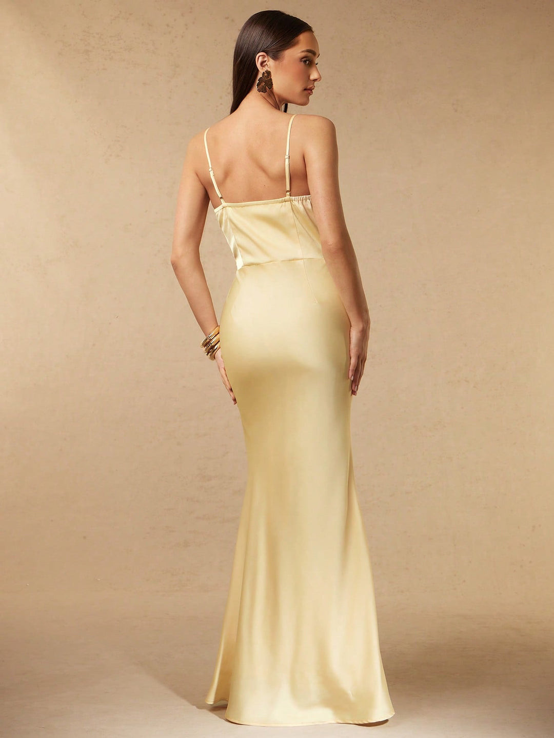 Rochie maxi SHEIN, galben
