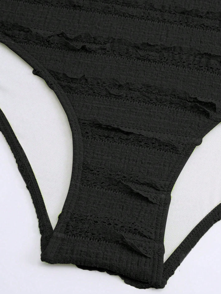 Costum de baie SHEIN, negru
