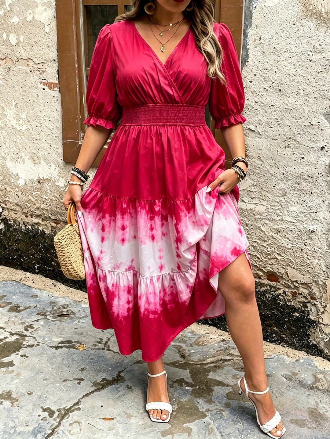 Rochie SHEIN, mix culori
