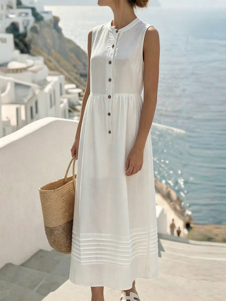 Rochie maxi SHEIN, alb