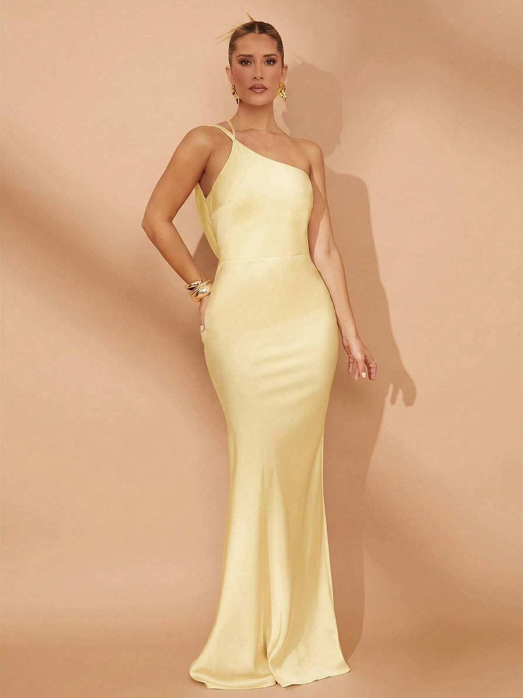 Rochie maxi SHEIN, galben