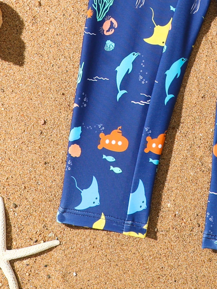 Short de baie SHEIN, albastru