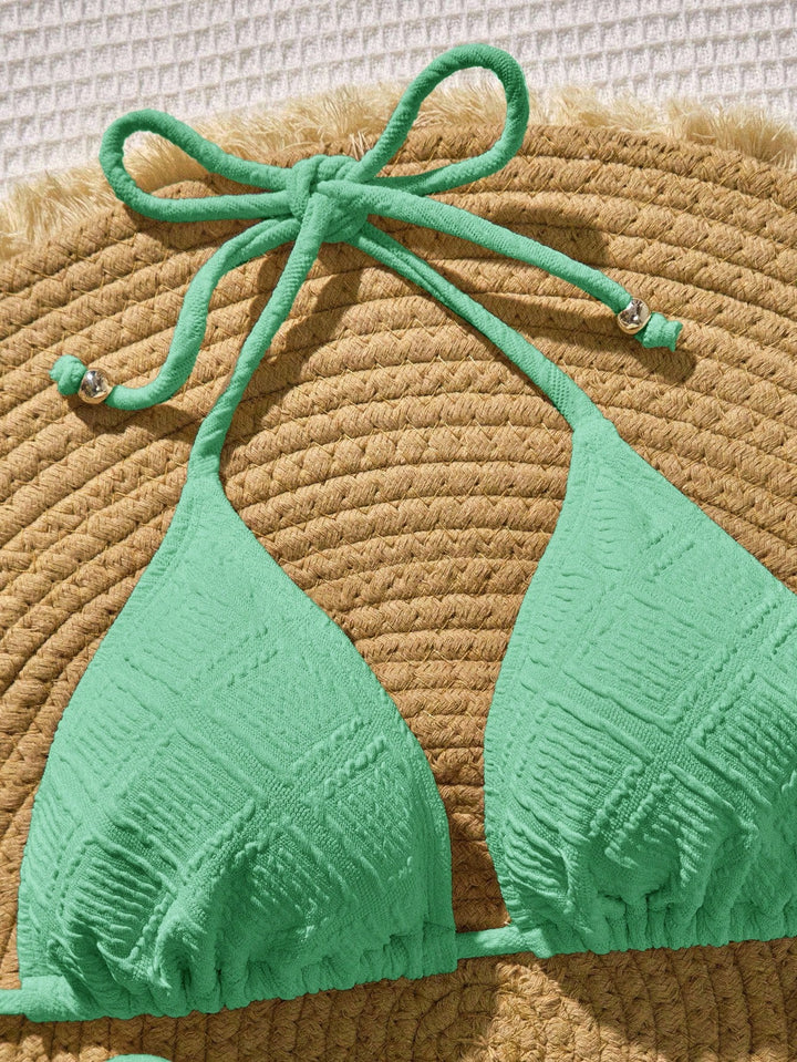 Set bikini SHEIN, turcoaz