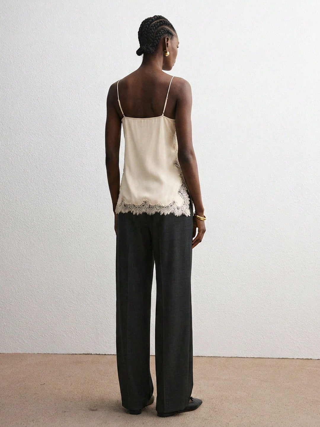 Top SHEIN, alb