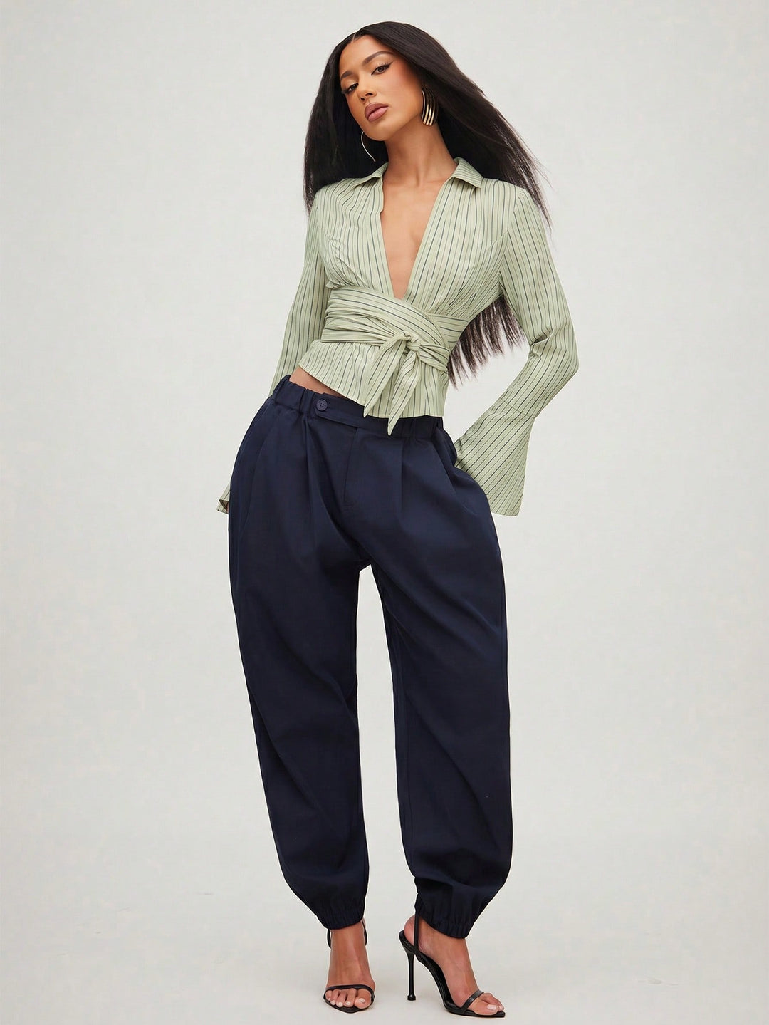 Bluza SHEIN, kaki