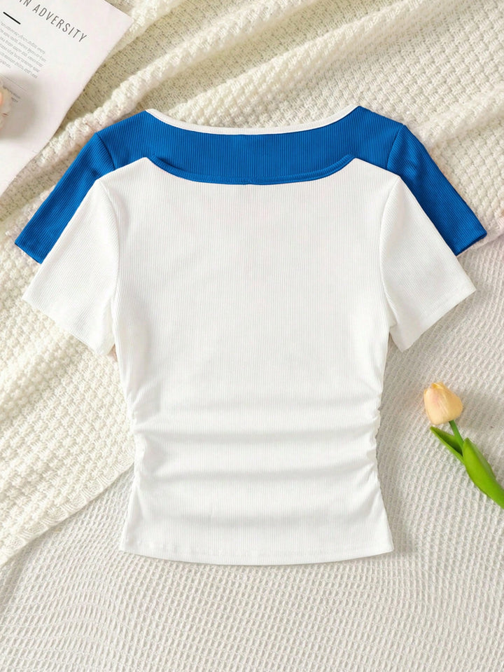 Tricou SHEIN, mix culori