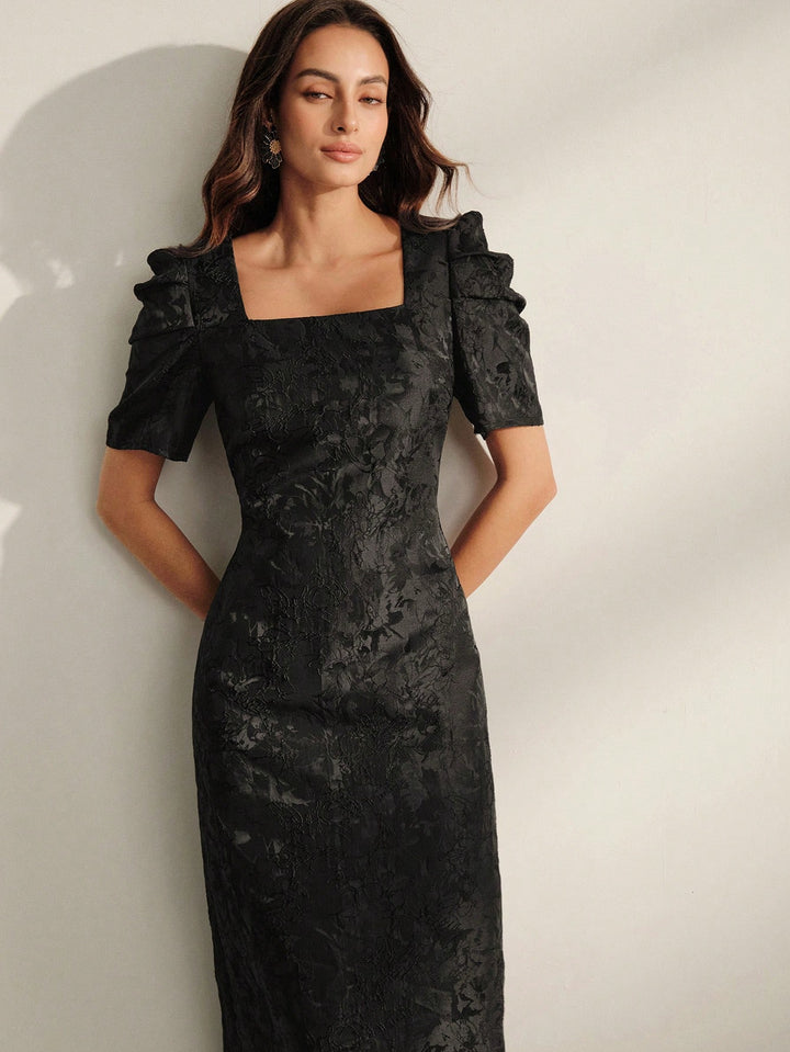 Rochie maxi SHEIN, negru