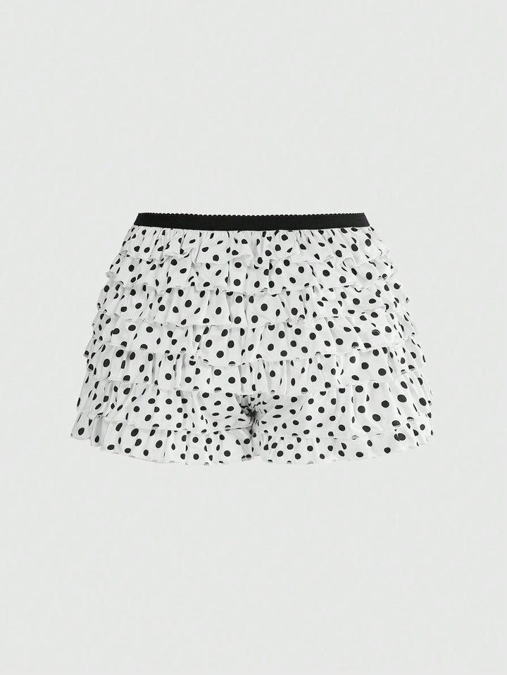 Pantaloni scurți SHEIN, alb