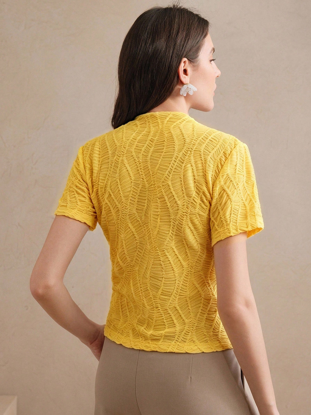 Tricou SHEIN, galben