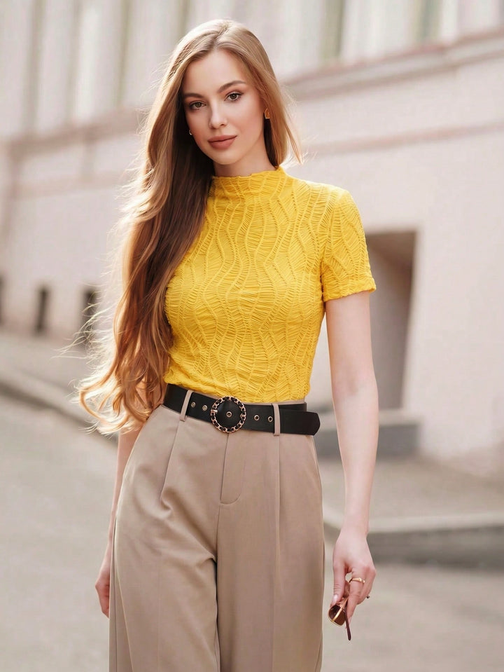 Tricou SHEIN, galben