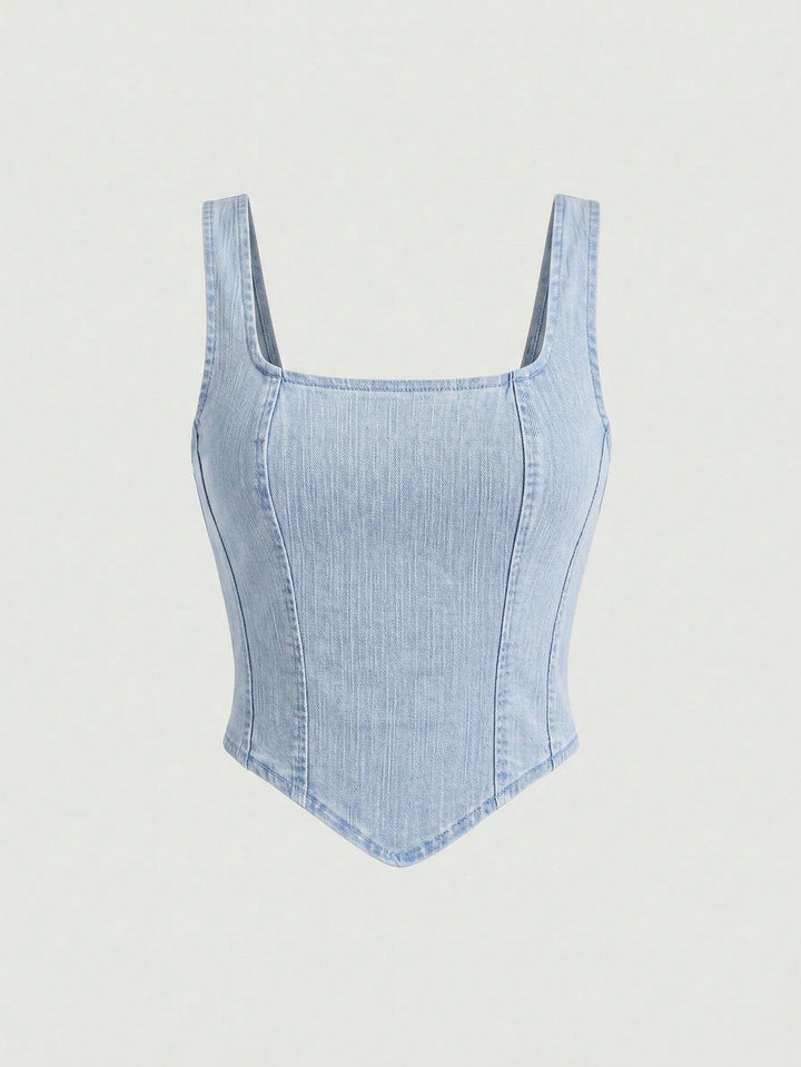 Top SHEIN, albastru