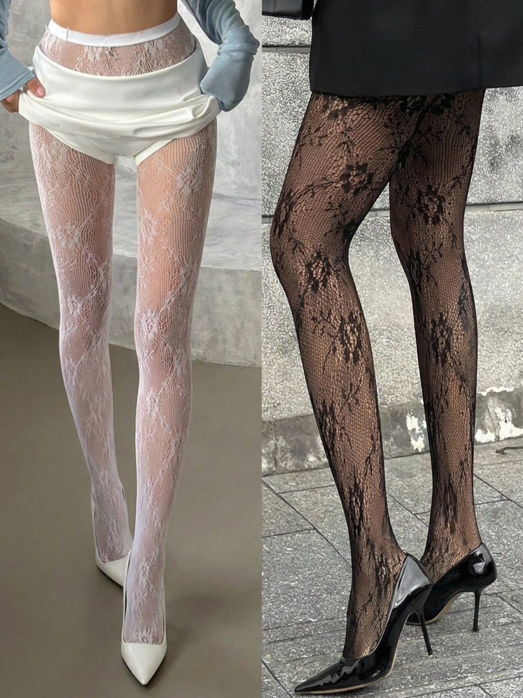 Colanți SHEIN, mix culori