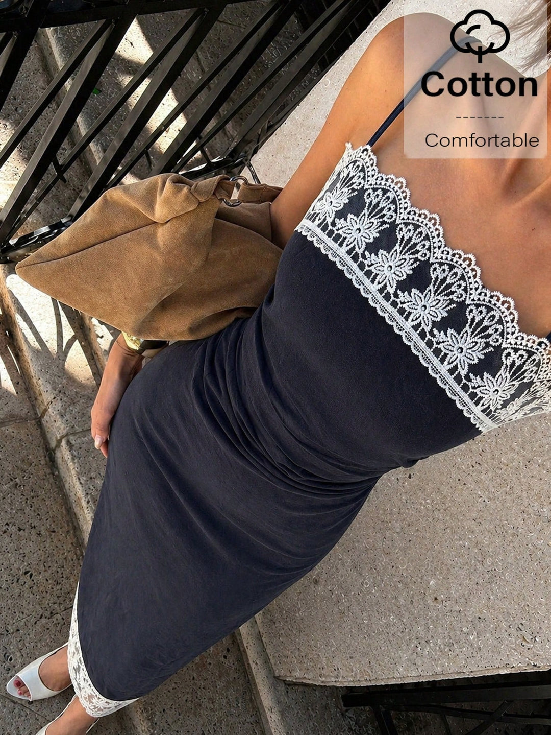 Rochie midi SHEIN, albastru