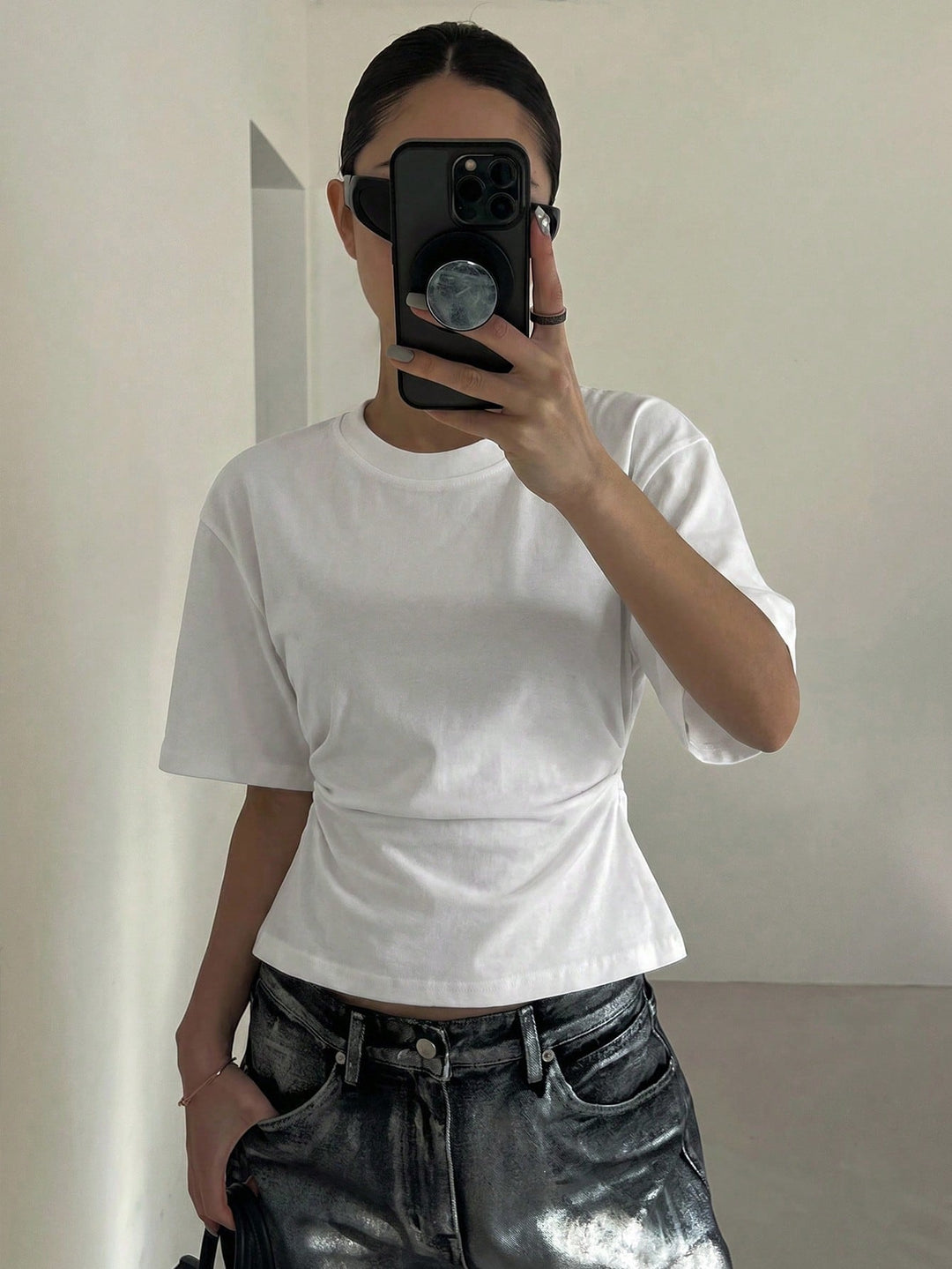 Tricou SHEIN, alb