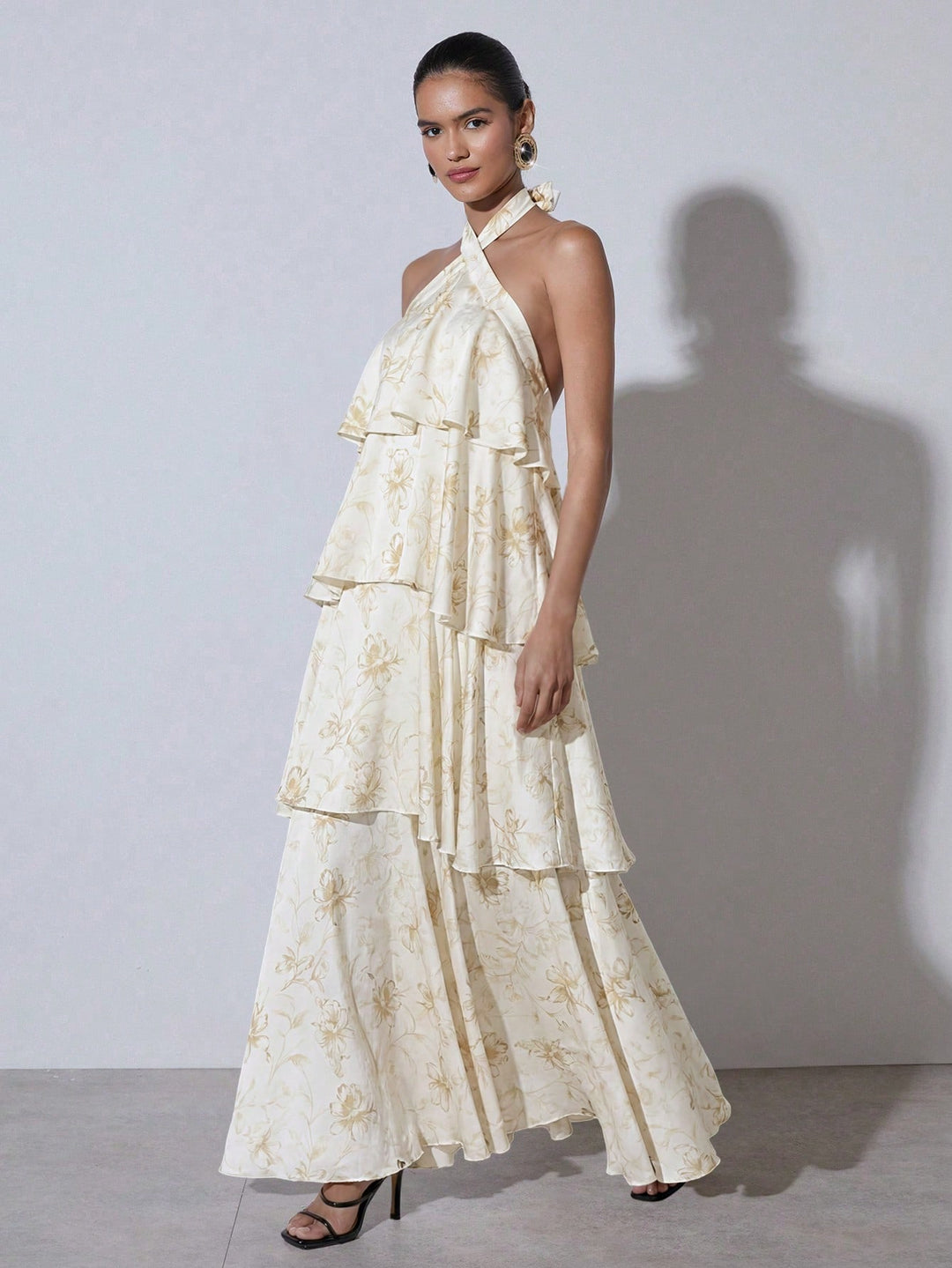 Rochie maxi SHEIN, mix culori